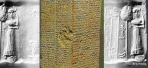 Está escrito, aparentemente, na primeira parte da Lista de Reis Sumérios. Mas como poderiam 8 reis dominarem a terra por tantos anos? Não pode ser verdade, certo?
