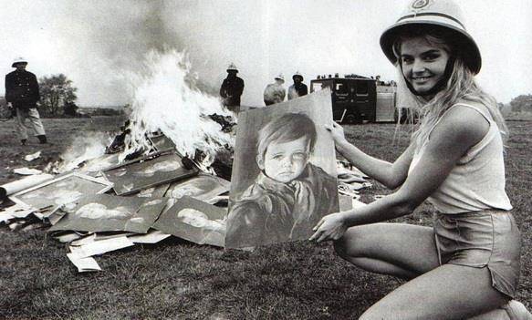 O quadro, apesar de ser uma bela obra de arte, está envolta em uma série de acontecimentos macabros e, no mínimo, misteriosos.