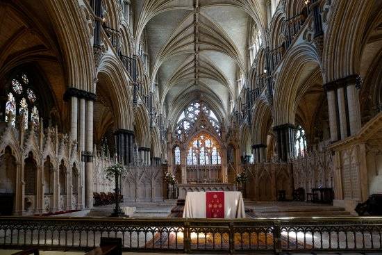 Coro do Anjo de St. Hugh, Lincoln Cathedral