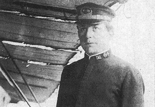 Capitão George W. Worley, comandante do USS Cyclops