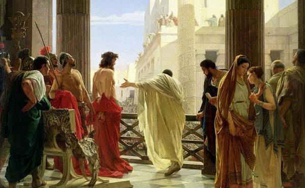 Pilatos foi quem condenou Jesus