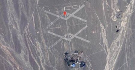 Misteriosas Estruturas são Avistadas no Deserto de Gobi pelo Google Maps