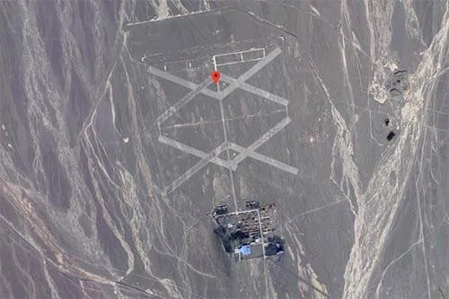 Misteriosas Estruturas são Avistadas no Deserto de Gobi pelo Google Maps