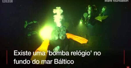 Uma ‘bomba-relógio’ nazista no fundo do mar