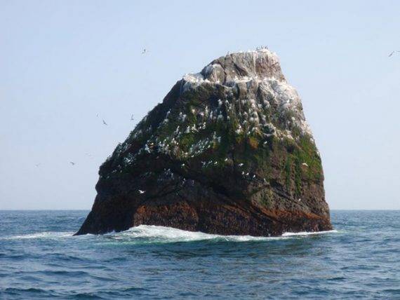 granito de Rockall no Atlântico Norte