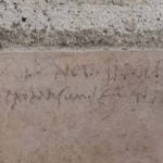 Detalhe do graffiti - foto Parco Archeologico di Pompei