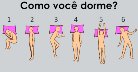 Psicologia do Sono! Teste: A posição que você dorme