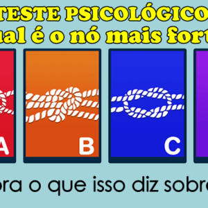 Teste de personalidade: Qual é o nó mais forte?