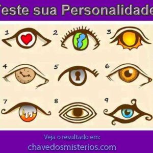 Teste de Personalidade: Olhos! Espelhos da Alma