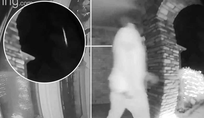 homem é sequestrado - Câmera de segurança da casa captura o momento em que o homem é sequestrado