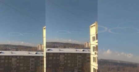 Nuvens em forma de anel foram registradas no céu de Irkutsk, na Rússia