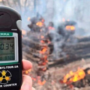 Um Incêndio florestal em Chernobyl está causando aumento nos níveis de radiação