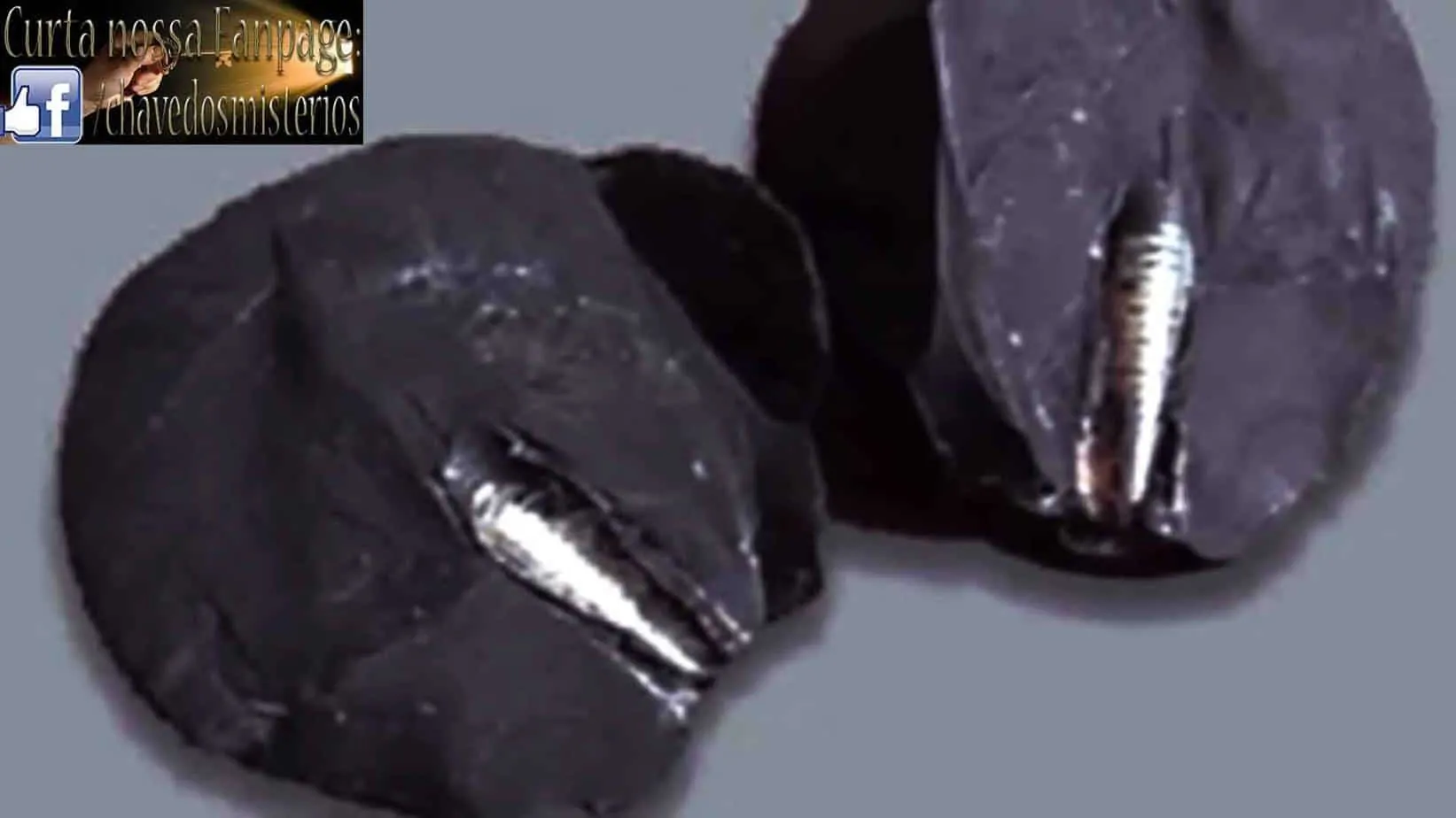 Um “artefato impossível” encontrado nos restos de um meteorito