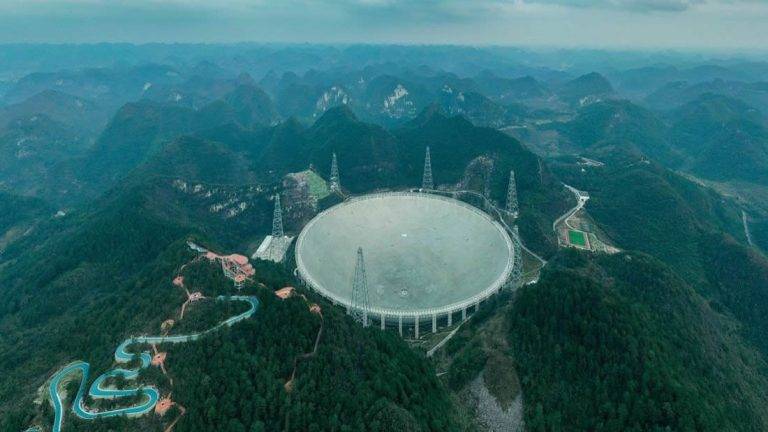 O maior radiotelescópio do mundo