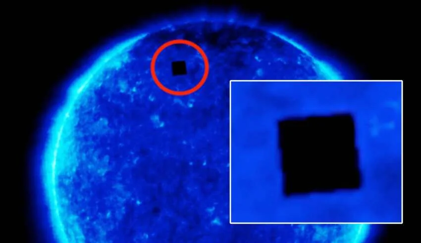Imagem da NASA mostra um cubo dez vezes maior que a Terra perto do Sol