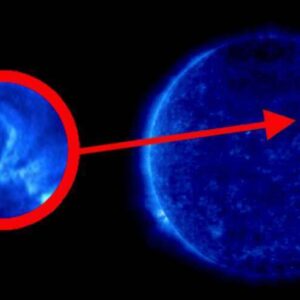 Uma imagem da NASA mostra o número “2” na superfície do Sol