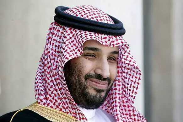 príncipe herdeiro saudita Mohammed bin Salman