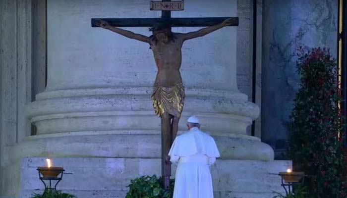 A oração do Papa Francisco ao Cristo de São Marcello