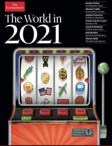 Capa da revista The Economist 2021