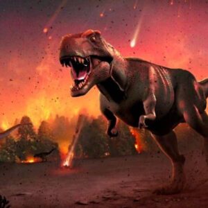 Asteroide que acabou com os dinossauros também pode ter enviado seus ossos para a lua