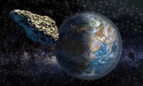 Um asteroide de 10 quilômetros de diâmetro é tão grande que seria muito difícil detê-lo.