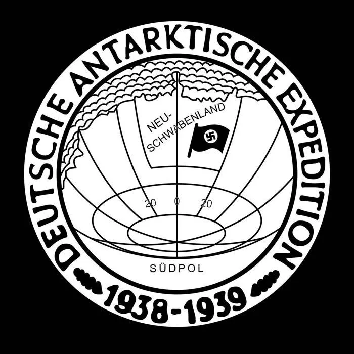 Medalha comemorativa concedida aos membros da expedição nazista à Antártica em outubro de 1939.