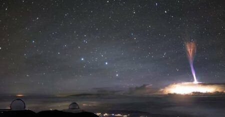 Fenômenos estranhos são observados no céu do Havaí