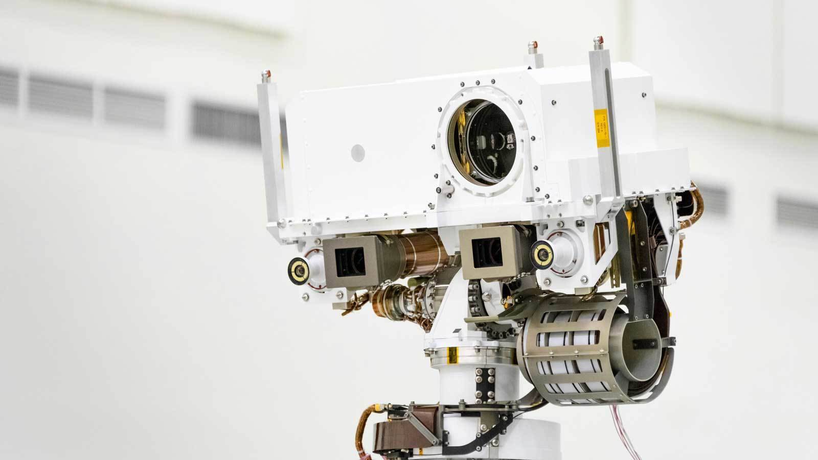 SuperCam é um conjunto de instrumentos de sensoriamento remoto para a missão Mars 2021