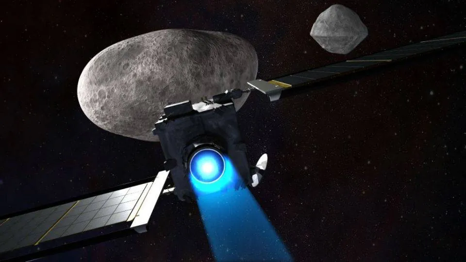 Um asteroide pode destruir satélites