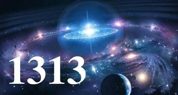 1313 significado no universo.