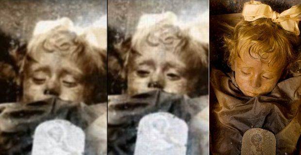 O mistério da criança morta há quase 100 anos pisca em seu caixão, permanece um mistério.