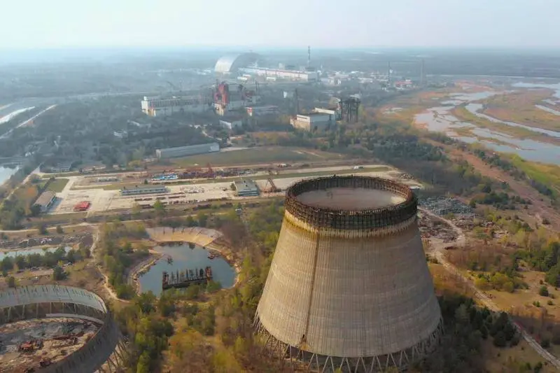 Usina nuclear de Chernobyl.