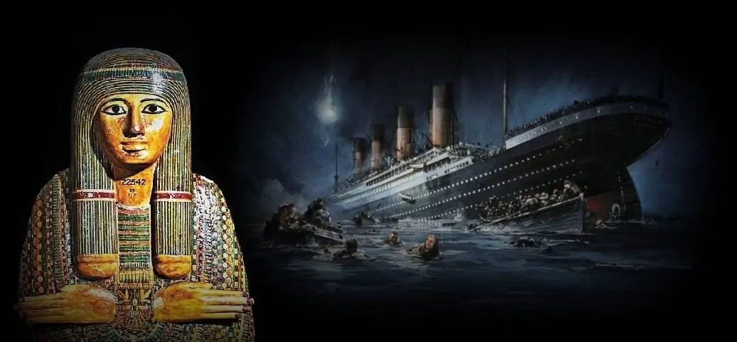 A múmia acusada de afundar o Titanic