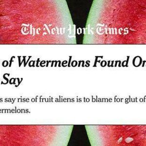 New York Times anuncia descoberta de melancias em Marte