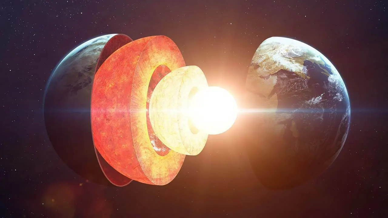 O núcleo da Terra está crescendo em um padrão “desequilibrado”