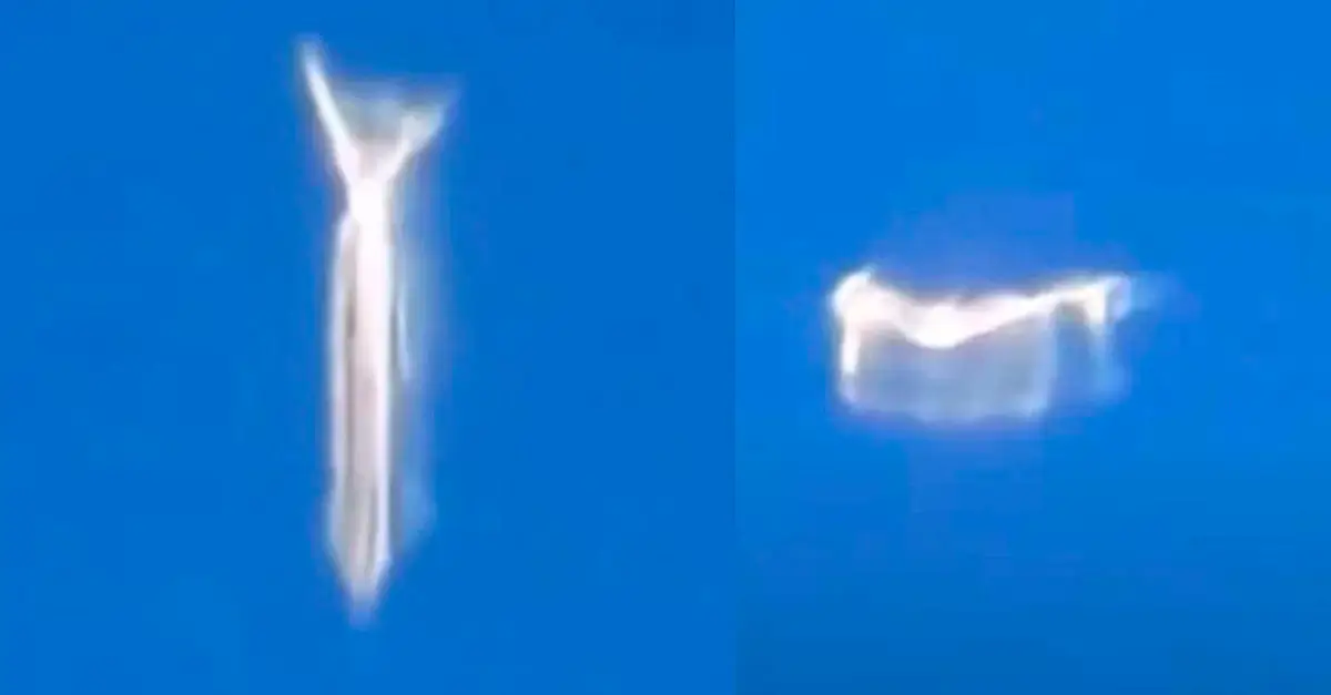 As imagens rapidamente se tornaram virais entre a comunidade ufológica.
