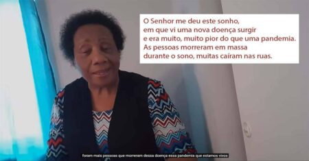 Mulher tem um sonho apocalíptico avisando sobre uma nova doença