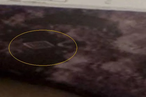 Imagem de estrutura capturada na lua pela sonda LCROSS... Imagem de estrutura capturada na lua pela sonda LCROSS