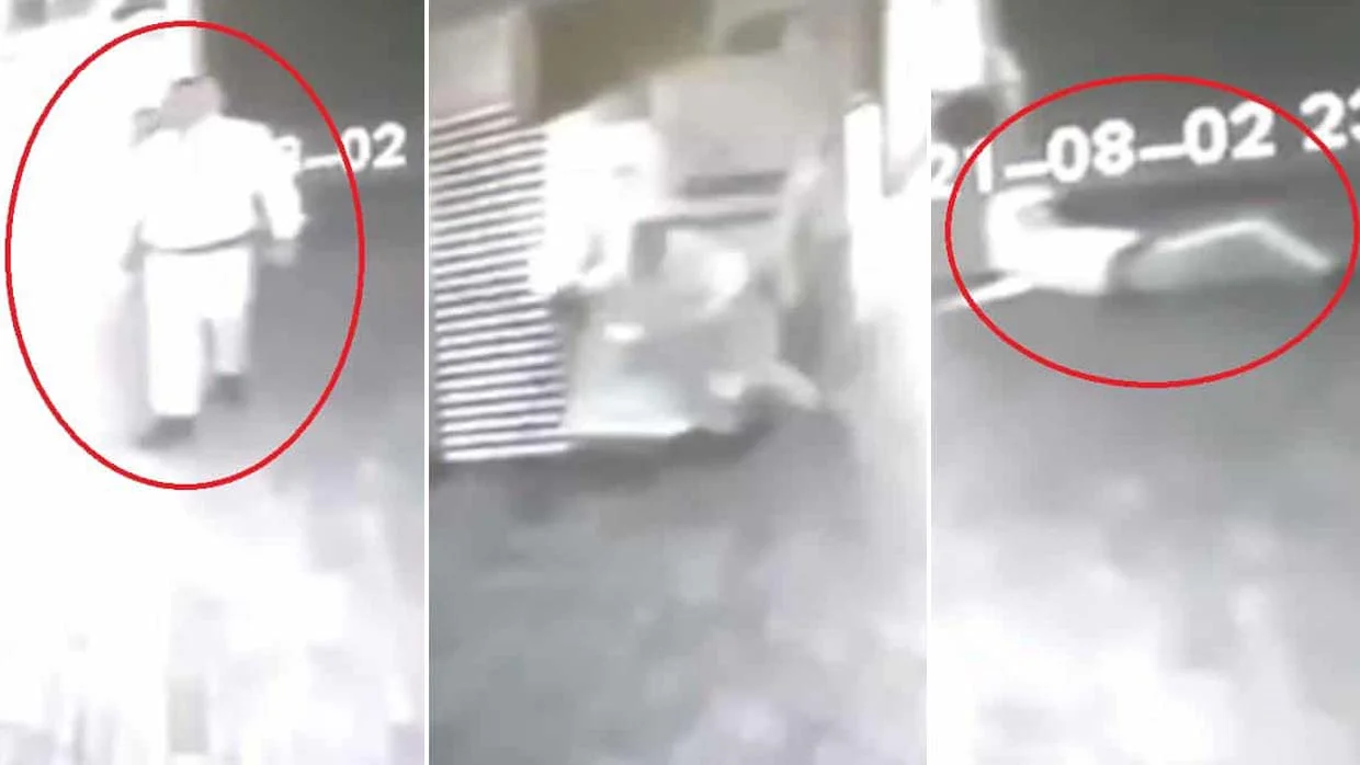 Prefeito colombiano publica vídeo de fantasma atacando segurança.