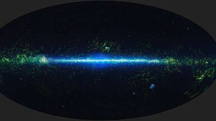 Astrônomos detectam um objeto misterioso cruzando a Via Láctea.