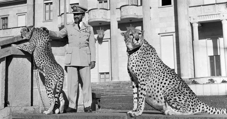 Haile Selassie foi o último imperador africano.