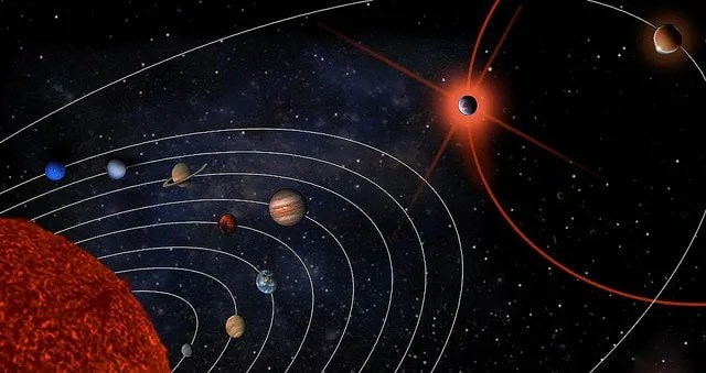 Nibiru é um planeta desconhecido marrom, sua translação através do nosso sistema solar é a cada 3.600 anos.