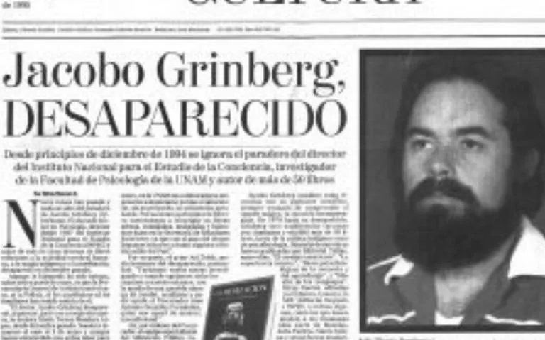 O desaparecimento de Jacobo Grinberg