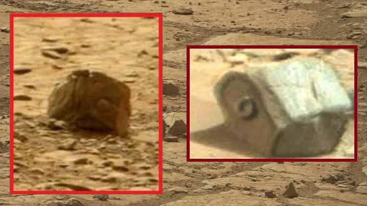 As estranhas pedras com um olho na superfície de Marte