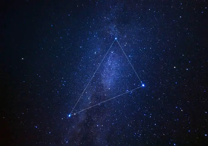 Triangulum, o Triângulo, é uma constelação do hemisfério celestial norte.