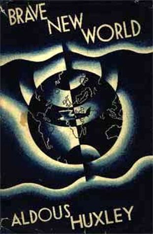 Capa do livro Admirável Mundo Novo de Aldous Huxley