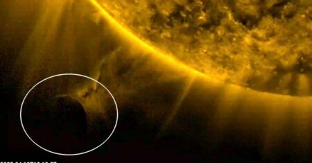 Anomalia esférica volta a absorver a energia do nosso Sol novamente