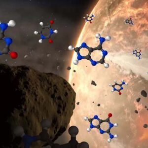 Blocos de construção de DNA foram descobertos em rochas espaciais