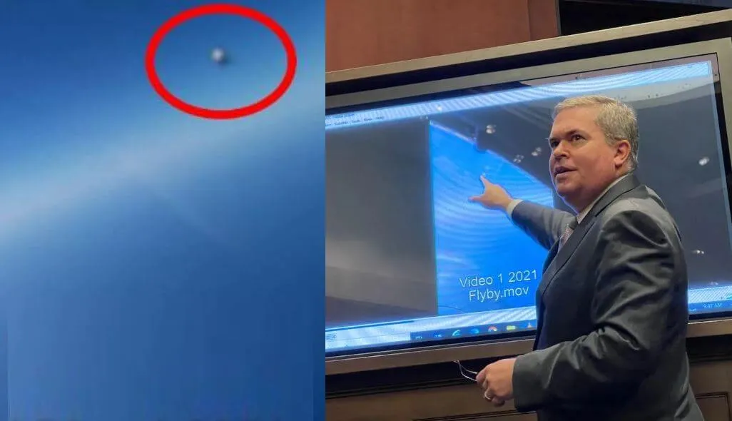 Funcionário Do Pentágono Mostra Novas Imagens De Avistamento Inexplicável De OVNIs