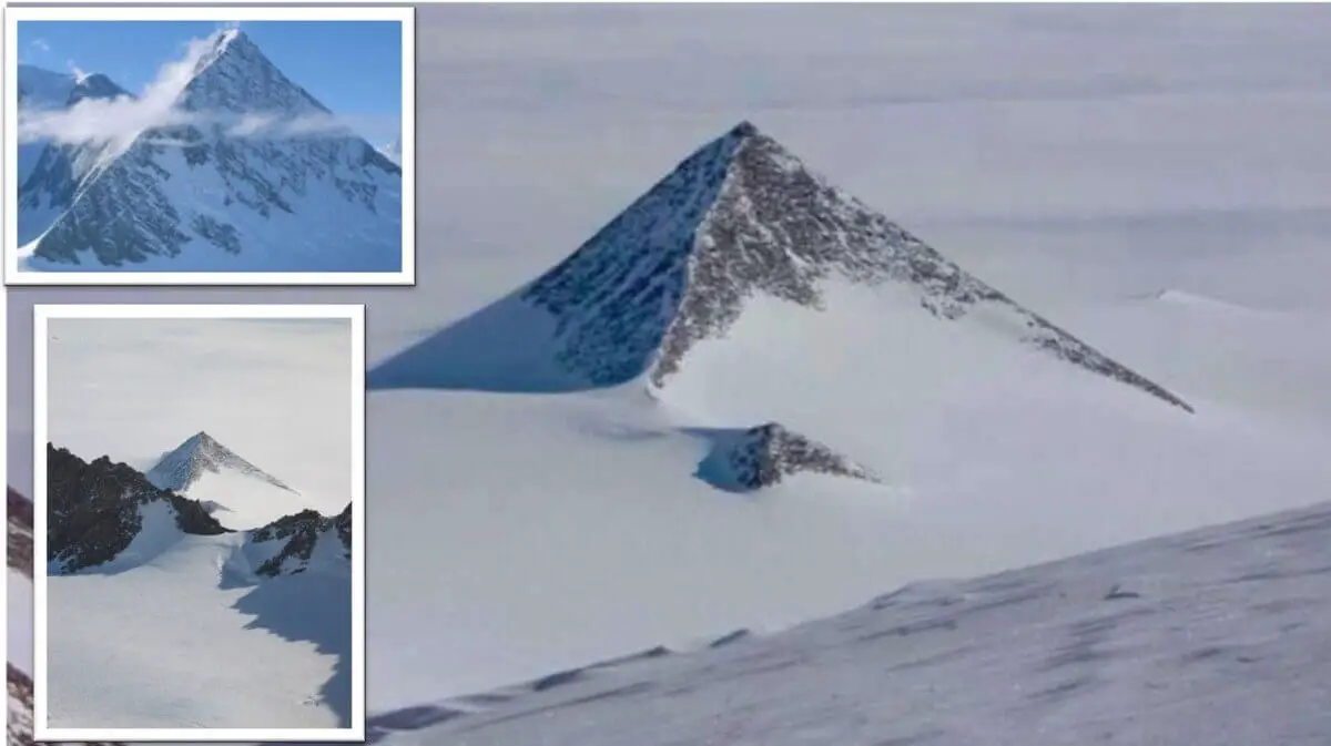 Os antigos egípcios construíram pirâmides na Antártida? Ou essas pirâmides são feitas por alienígenas?